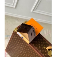 Top Grade Louis Vuitton Multiple Wallet in Monogram Craggy Canvas M83334 Chocolate Brown 2024