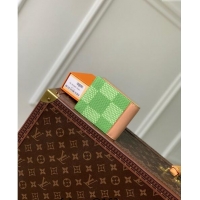 Big Discount Louis Vuitton Slender Wallet in Damier Golf Canvas N40636 Green 2024