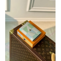 Promotional Louis Vuitton Victorine Wallet in Damier Giant Canvas N40750 Pistachio Green 2024