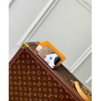 Well Crafted Louis Vuitton Card Holder Wallet in Monogram Canvas with Gog M83691 2024 Animal Objects