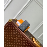 Trendy Design Louis Vuitton Pocket Organizer Wallet in Black Monogram Eclipse Canvas M61696 2024