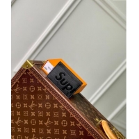 Good Looking Supreme x Louis Vuitton Card Holder Wallet in Epi Leather M64543 Black 2024