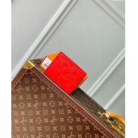 Low Cost Louis Vuitton Multiple Wallet in Monogram Leather M69037 Red 2024