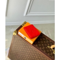 Low Cost Louis Vuitton Multiple Wallet in Monogram Leather M69037 Red 2024