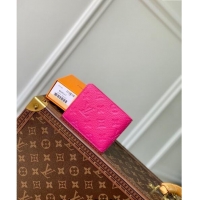 Top Grade Louis Vuitton Multiple Wallet in Monogram Leather M69037 Pink 2024