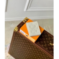 Top Design Louis Vuitton Multiple Wallet in Monogram Leather M69037 White 2024