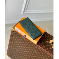 Top Quality Louis Vuitton Brazza Wallet in Monogram Leather M69038 Green 2024