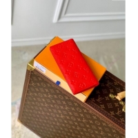 Grade Design Louis Vuitton Brazza Wallet in Monogram Leather M69038 Red 2024