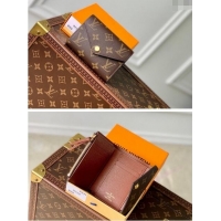 Most Popular Louis Vuitton Monogram Canvas Victorine Wallet M41938 Brown 2024