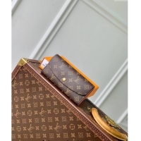 Buy Discount Louis Vuitton Monogram Canvas Emilie Wallet M61289 Light Pink 2024