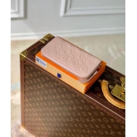 Top Grade Louis Vuitton Zippy Wallet in Monogram Empreinte Leather M83225 Pink 2024