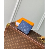 Most Popular Louis Vuitton Multiple Wallet in Navy Blue Monogram Gradient Canvas M11547 2024