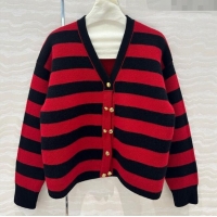 ​Affordable Price Miu Miu Cashmere & Wool Cardigan M101715 Red 2024