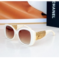 Top Design Chanel Sunglasses CH5531 White 2024