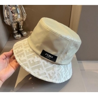 Top Grade Fendi Bucket Hat 040301 Beige 2024