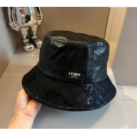 Grade Quality Fendi Bucket Hat F040301 Black 2024