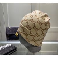 Good Taste Gucci GG Knit Hat 1019023 Beige 2024