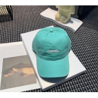 Market Sells Chanel Canvas Baseball hat 051302 Pale Green 2024