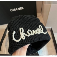 Super Quality Chanel Knit Hat CH091301 Black 2024