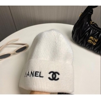 Reasonable Price Chanel Knit Hat 1019021 White 2024