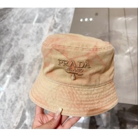 Best Price Prada Canvas Bucket Hat 073001 Beige 2024