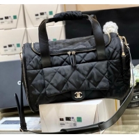 Buy Classic Chanel Coco Neige Ski Bag CH3532 Black Top Quality