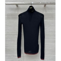 Modern Classic Gucci Sweater with Web 1025 Black 2024