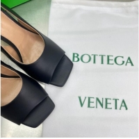 Best Price Bottega Veneta Knot Sandals 9cm in Lambskin Black 430140