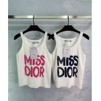 Buy Discount Dior Miss Dior Knit Vest D1025 White 2024