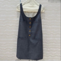 New Fashion Prada Vest Dress 1025 Grey 2024