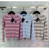 Grade Quality Prada Striped Sweater 1025 2024