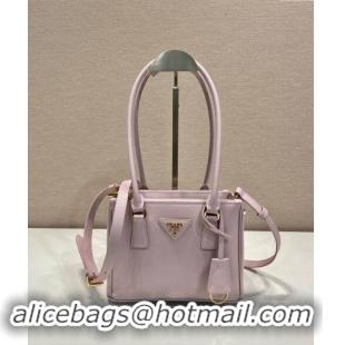 Buy Discount Prada Galleria Saffiano leather mini-bag 1BA906 Alabaster Pink 2024