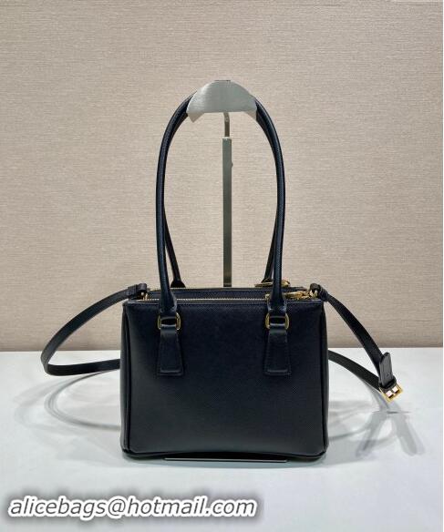 Buy Discount Prada Galleria Saffiano leather mini-bag 1BA906 Black 2024