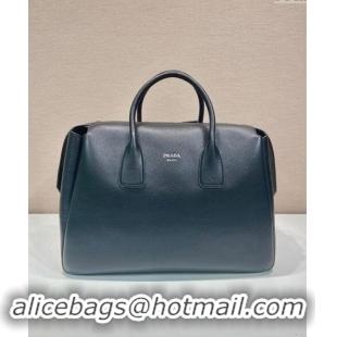 Top Grade Prada Leather Travel Bag 2VC035 Black 2024