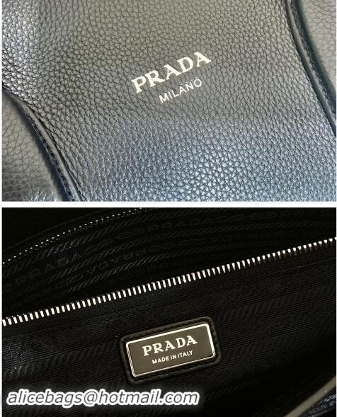 Top Grade Prada Leather Travel Bag 2VC035 Black 2024