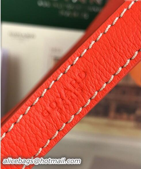 Well Crafted Goyard Belharra Tote bag with Web Heart 120230 Orange 2024