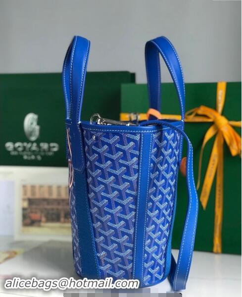 Well Crafted Goyard Belharra Tote bag with Web Heart 120230 Sky Blue 2024