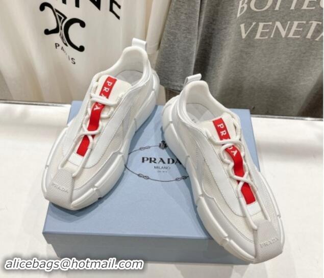 Perfect Prada Men's Sneakers P101406 White 101406