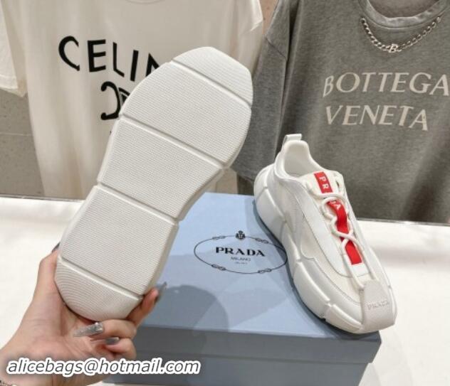 Perfect Prada Men's Sneakers P101406 White 101406