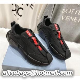 Pretty Style Prada Men's Sneakers P101406 Black 101408