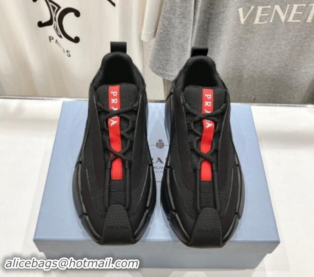 Pretty Style Prada Men's Sneakers P101406 Black 101408