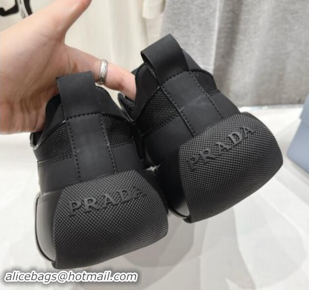 Pretty Style Prada Men's Sneakers P101406 Black 101408