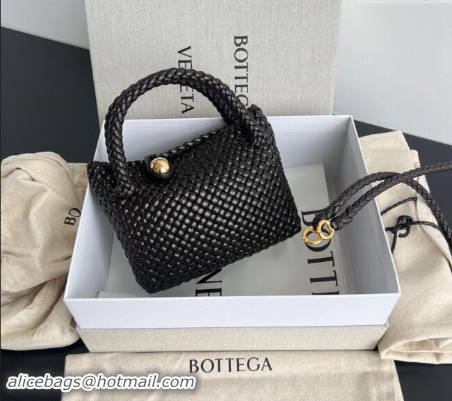 Promotional Bottega Veneta Mini Tosca Bag with Gold-Tone Ball 776755 Fondant Brown 2024