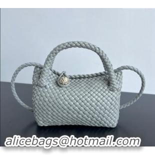 Top Grade Bottega Veneta Mini Tosca Bag with Ball 776755 Agate Grey 2024