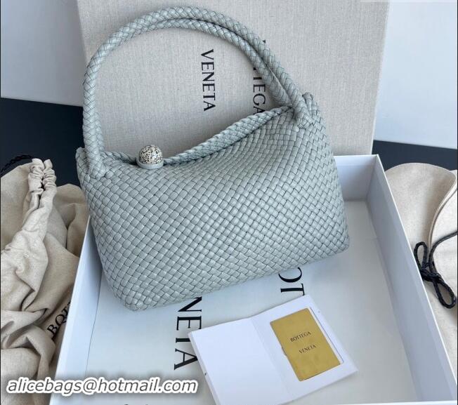 Super Quality Bottega Veneta Tosca Shoulder Bag with Gold-Tone Ball 716974 Agate Grey 2024