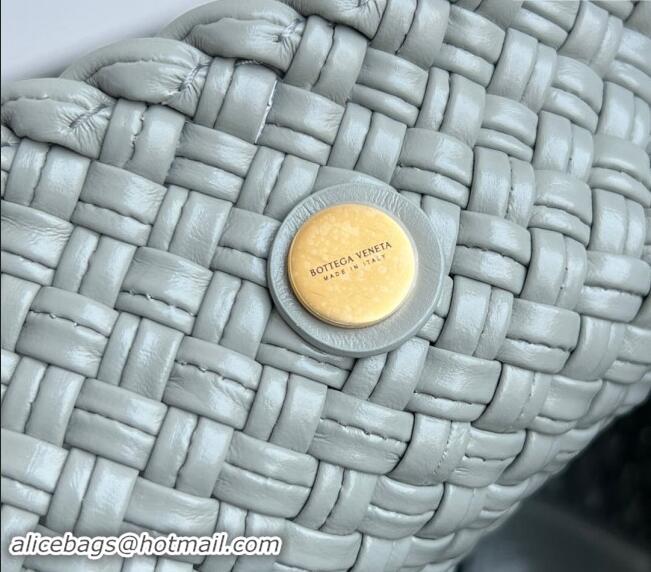 Super Quality Bottega Veneta Tosca Shoulder Bag with Gold-Tone Ball 716974 Agate Grey 2024