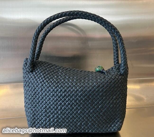 Promotional Bottega Veneta Tosca Shoulder Bag with Gold-Tone Ball 716974 Deep Blue 2024