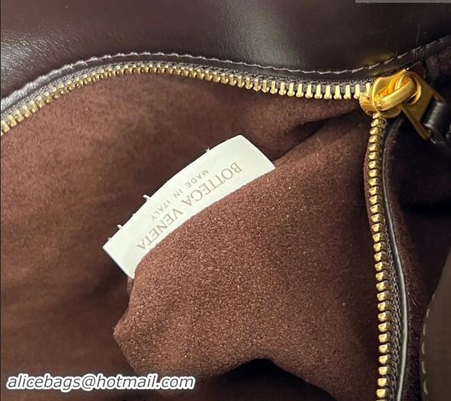 Super Quality Bottega Veneta Small Liberta Cross-body bag in Smooth Calfskin 806030 Fondant Brown 2024