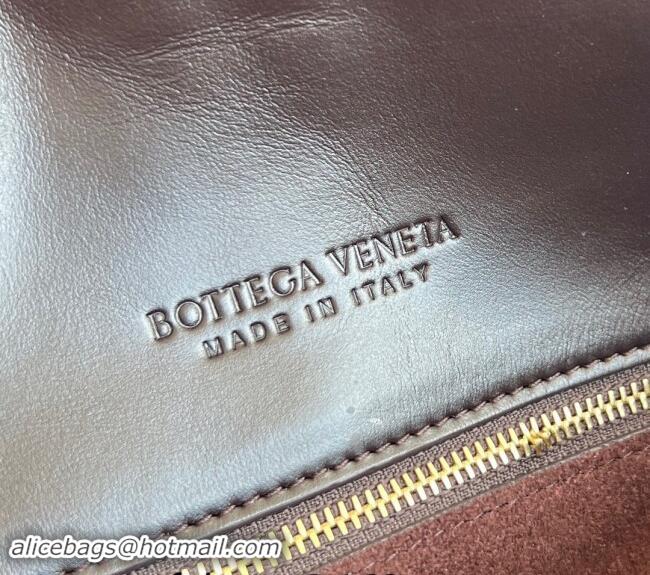 Super Quality Bottega Veneta Small Liberta Cross-body bag in Smooth Calfskin 806030 Fondant Brown 2024