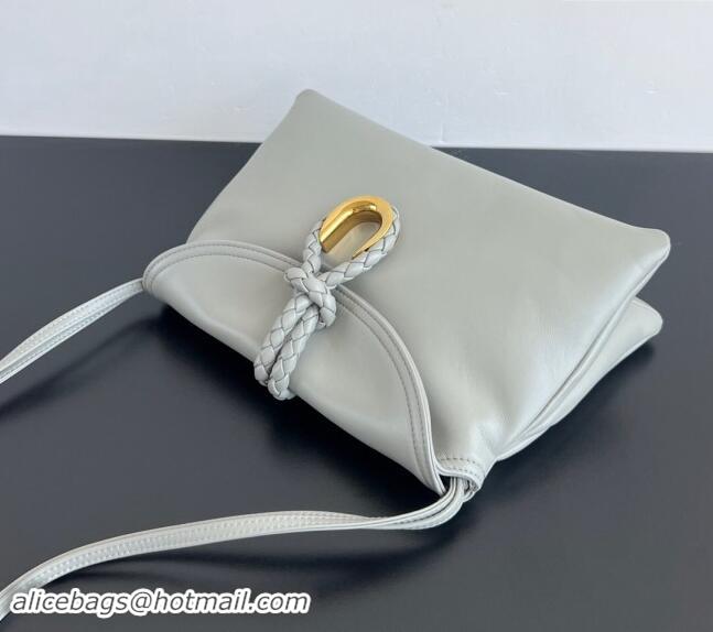 Pretty Style Bottega Veneta Small Liberta Cross-body bag in Smooth Calfskin 806030 White 2024